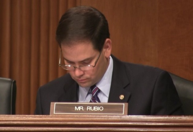 Senator Rubio during a committee meeting
Shark Tank Media, LLC.
