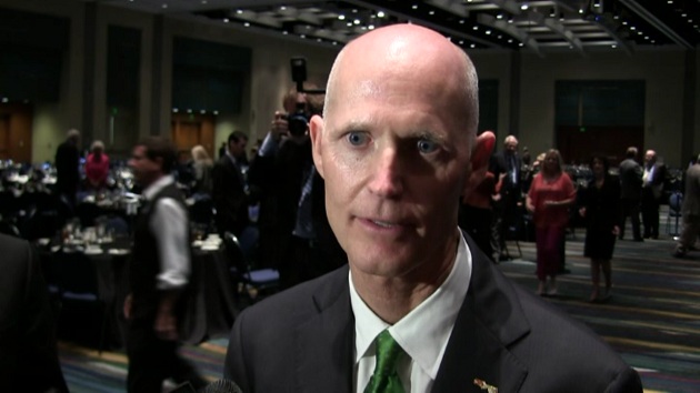 rick scott green tie