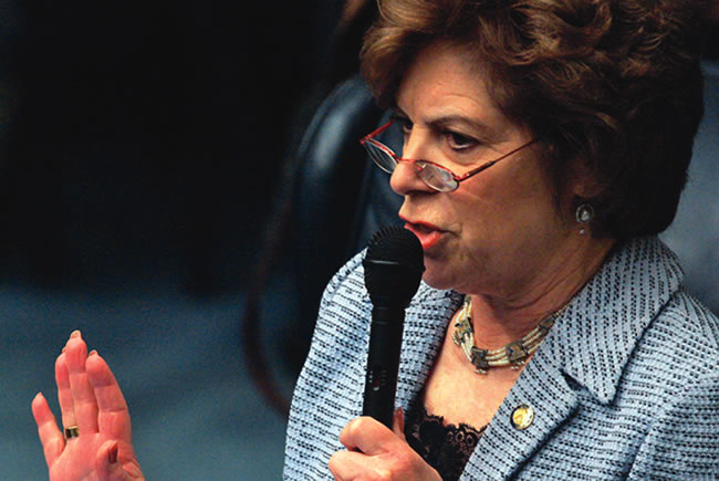 Put down the microphone Nan Rich, you won't be needing it.